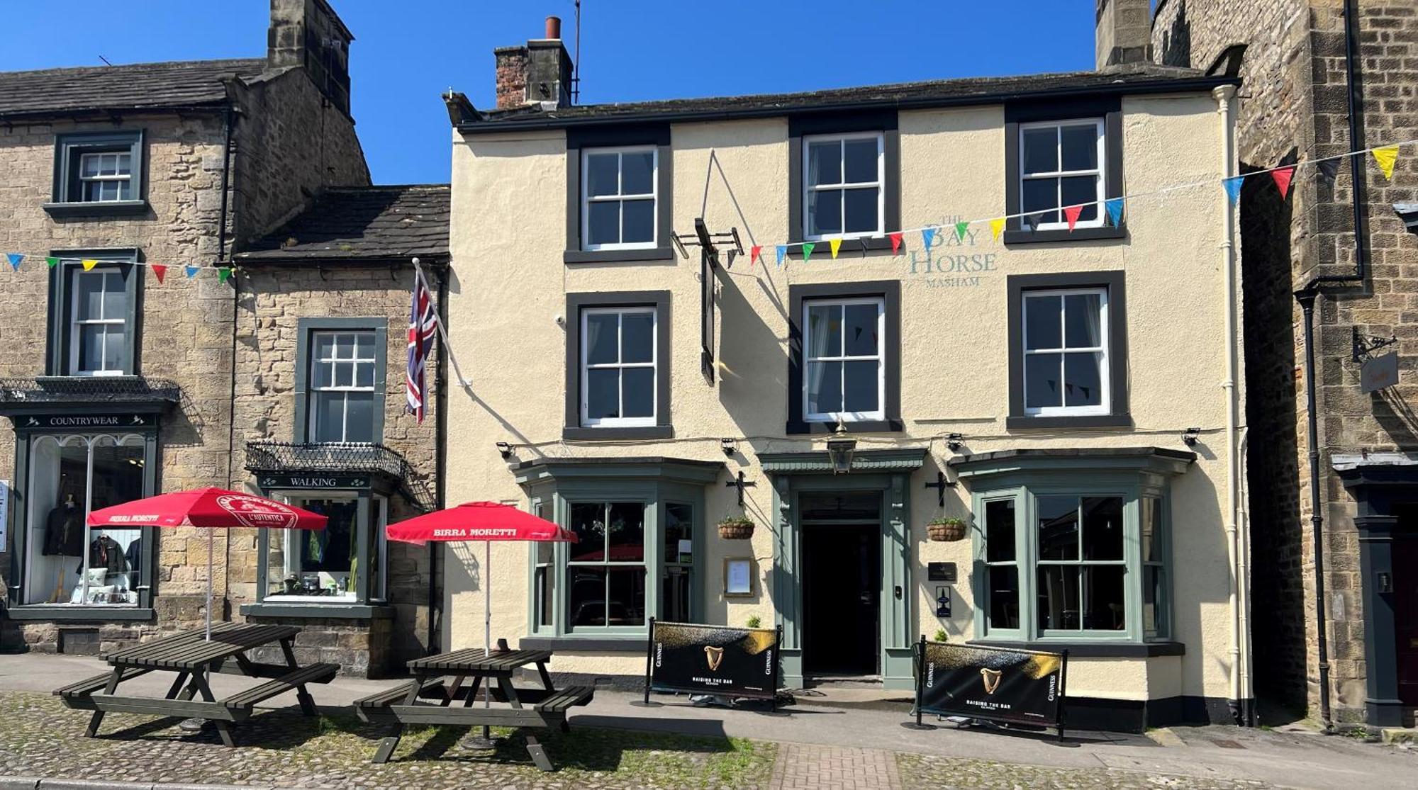The Bay Horse, Masham Otel Dış mekan fotoğraf